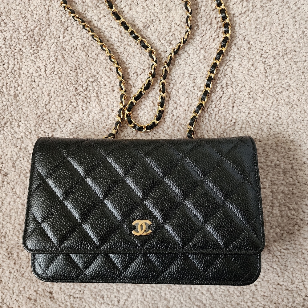 Chanel woc caviar GHW  black
